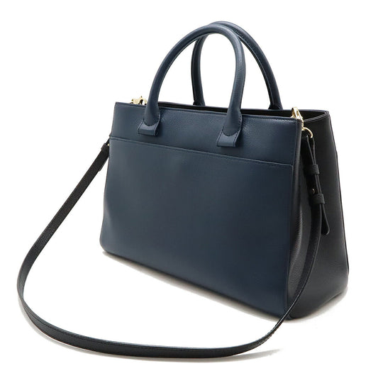 Chanel Neo Executive Line Leather 2way Handbag