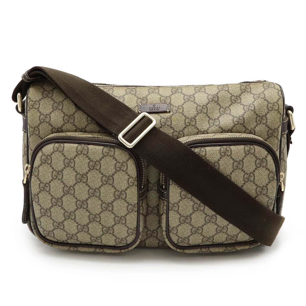 Gucci GG Supreme PVC Coated Canvas Shoulder Bag