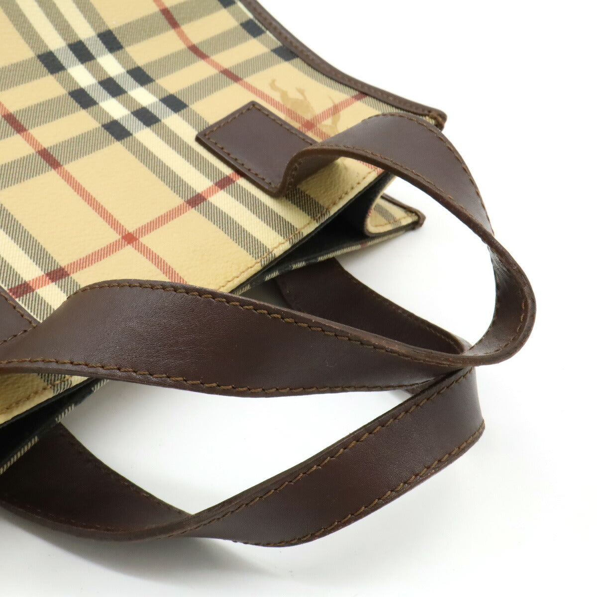 Burberry Nova Check PVC Handbag