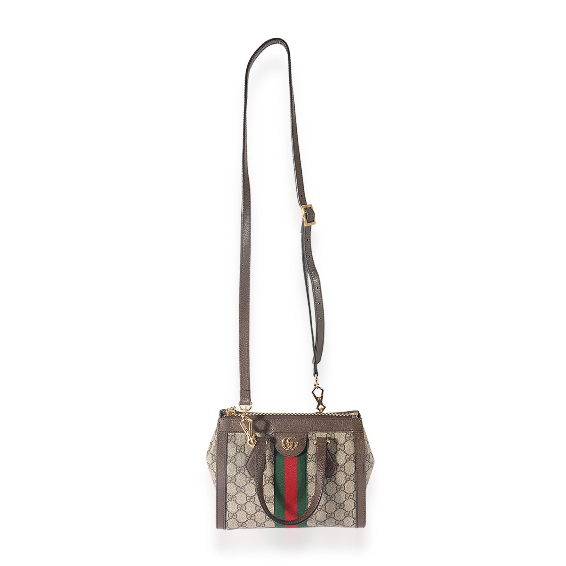 Gucci Leather Canvas Tote