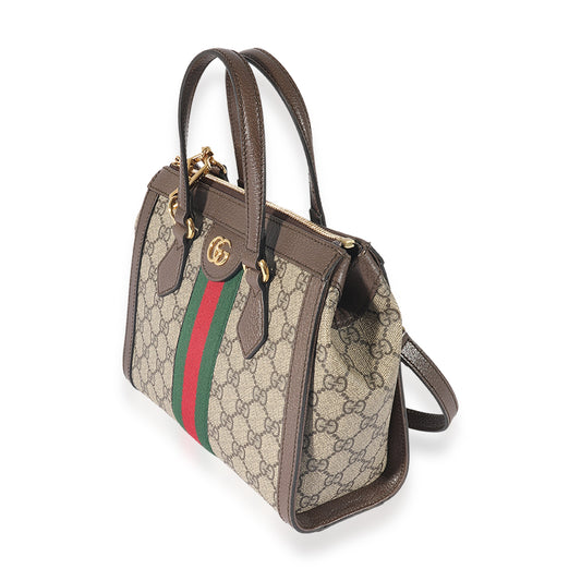 Gucci Leather Canvas Tote
