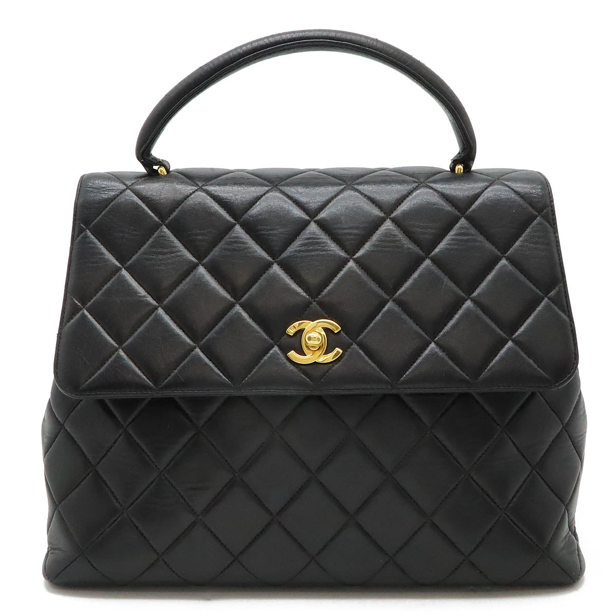 Chanel Leather MatelassÃ© Coco Flap Bag A12397