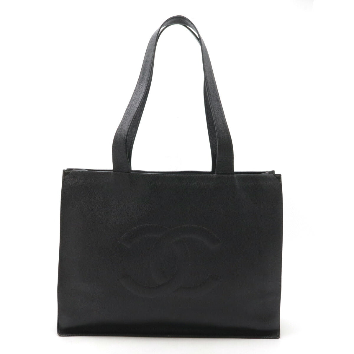 Chanel Coco Caviar Leather 2way Tote Bag