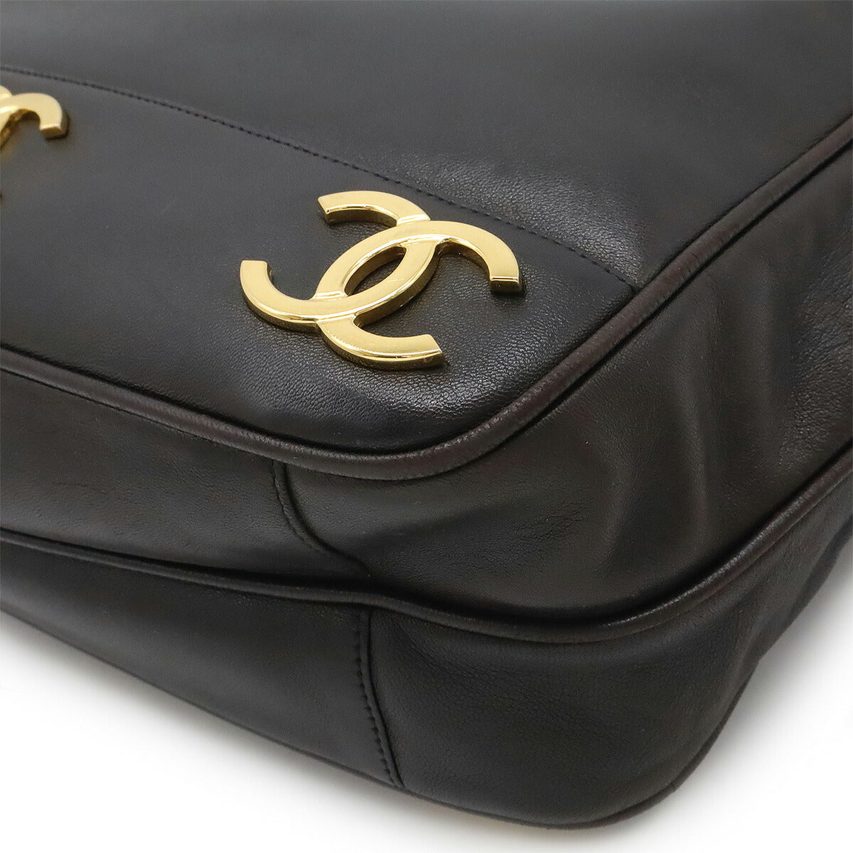 Chanel Triple Coco Leather 2way Shoulder Bag