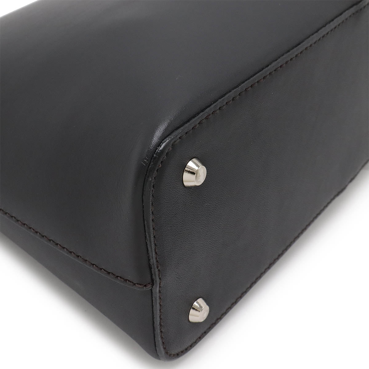 Burberry Leather 2way Shoulder Bag Black