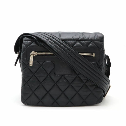 Chanel Nylon Coco Cocoon Matelasse Shoulder Bag A48616