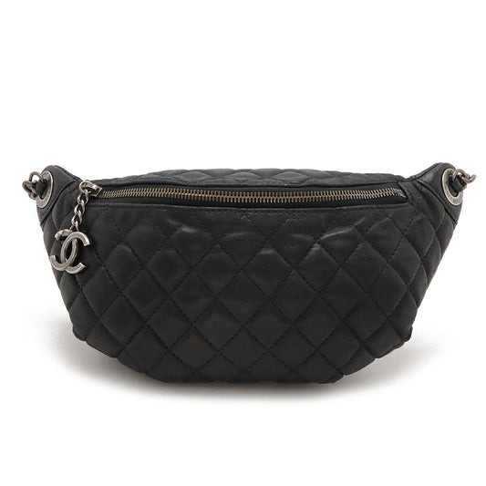 Chanel Matelasse Leather Matelasse Waist Bag A57832