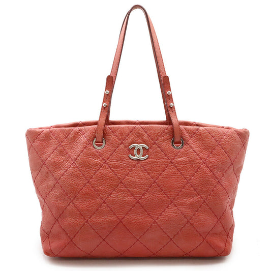 Chanel Leather On the Road 2way Bag A48019