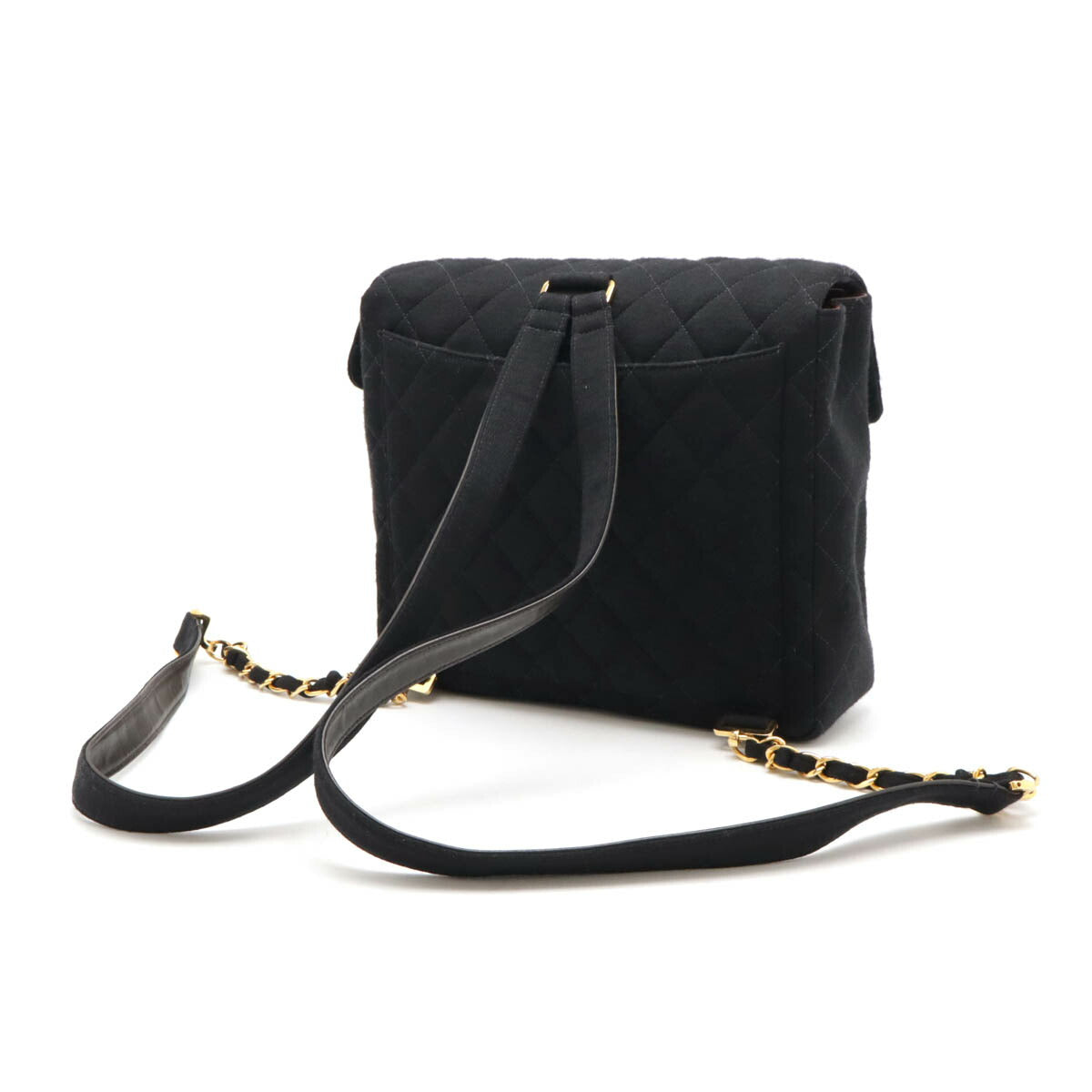 Chanel Cotton Jersey MatelassÃ© Coco Backpack