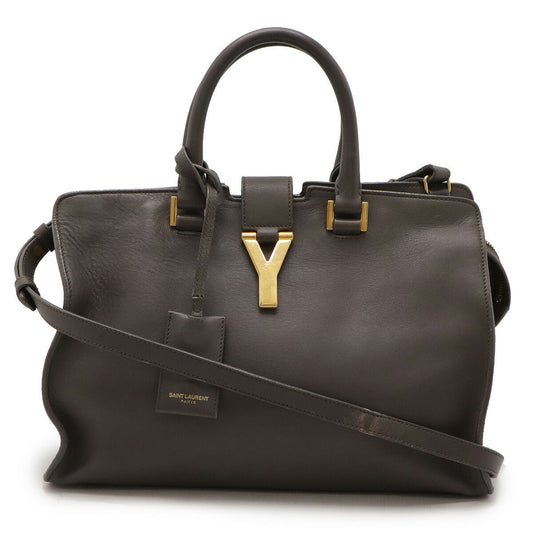 Saint Laurent Paris Leather Y Line Petit Cabas 2way Bag 311210