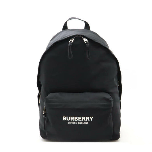 Burberry Nylon Leather Jet Logo Print Backpack 8063495