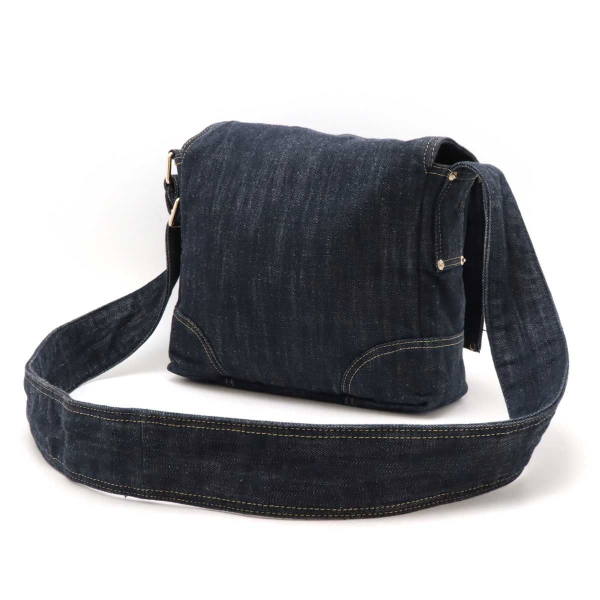 Chanel Sparkling Denim Coco 2way Shoulder Bag A31987