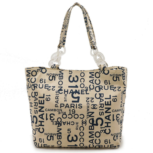 Chanel Canvas By Sea Line Tote Bag A18303