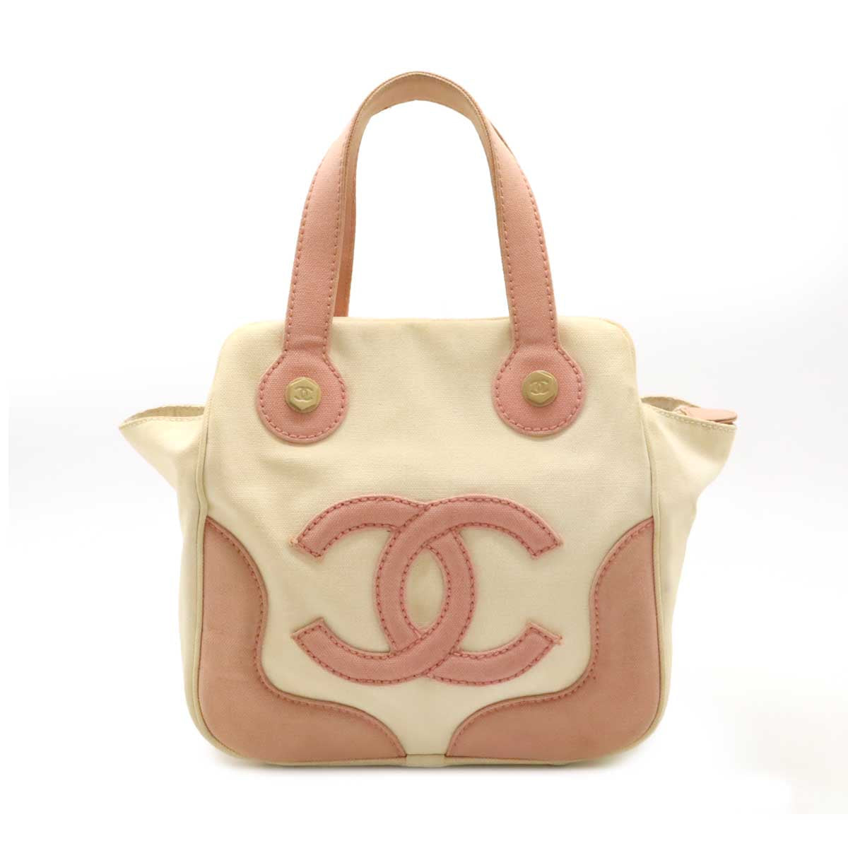 Chanel Canvas Coco Marshmallow Tote Bag A24224