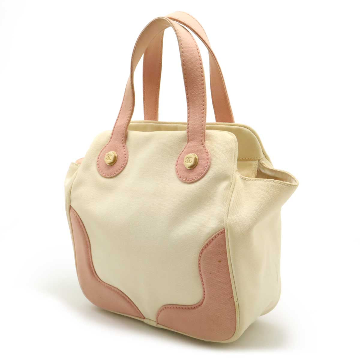 Chanel Canvas Coco Marshmallow Tote Bag A24224