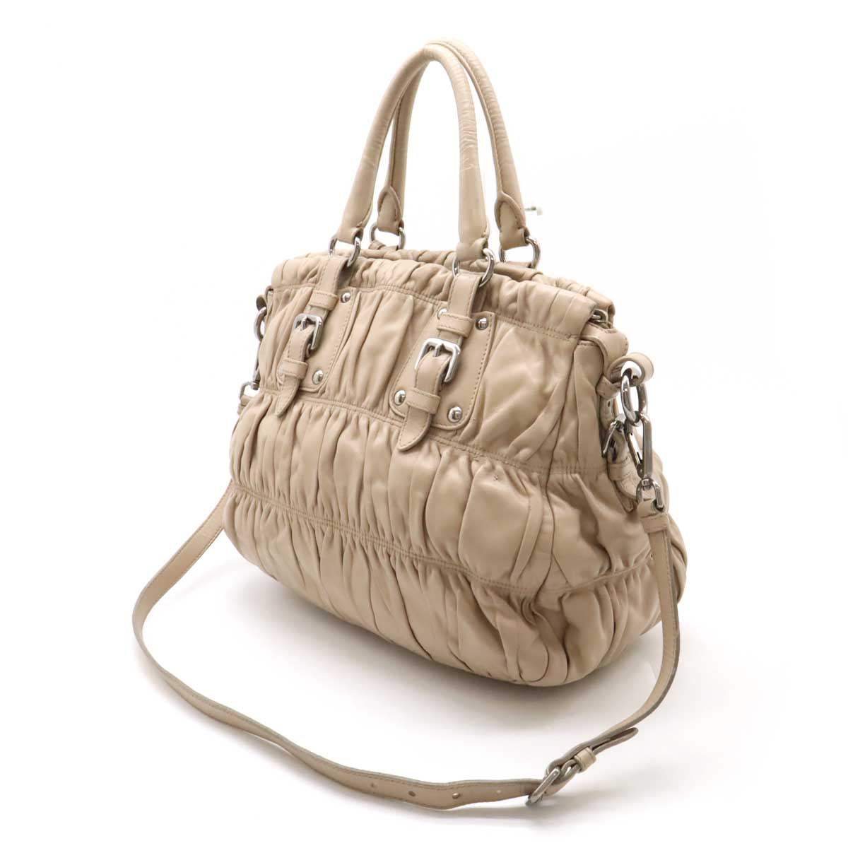 Prada BN2076 Leather 2way Bag