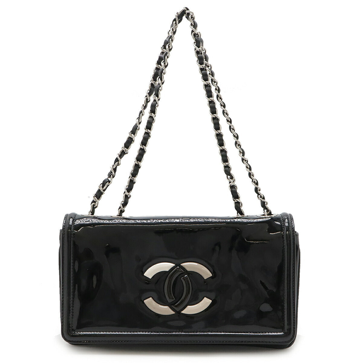 Chanel Enamel/Lambskin Lipstick Coco Chain Shoulder Bag