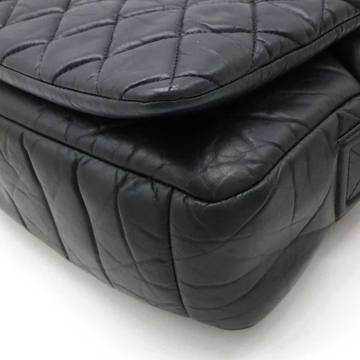 Chanel All Leather Coco Cocoon Matelasse Shoulder Bag Classic Flap