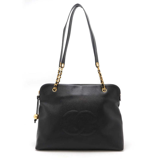Chanel Caviar Skin Coco Coco Ball 2way Tote Bag A03578