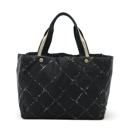 Chanel Nylon Travel Line 2way bag Black/Red Classic Flap