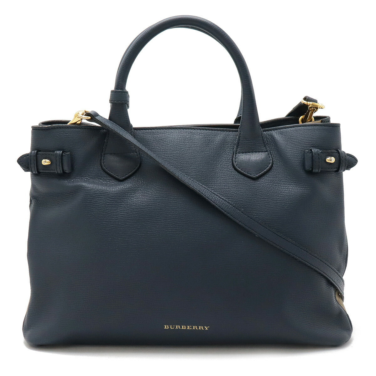 Burberry Leather Banner 2way Bag