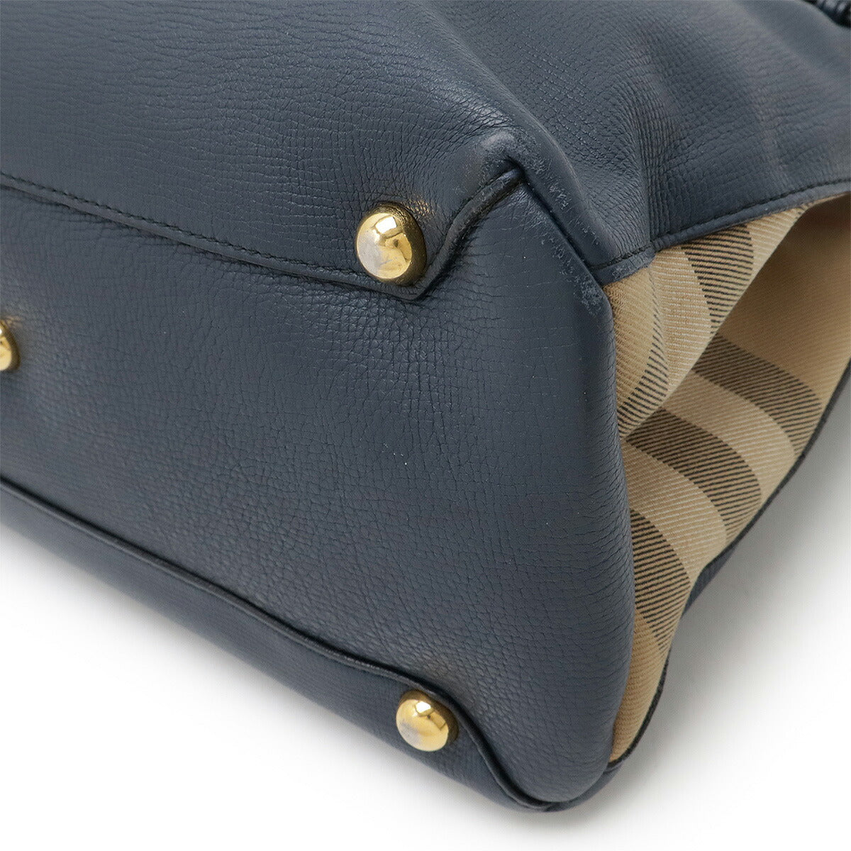Burberry Leather Banner 2way Bag
