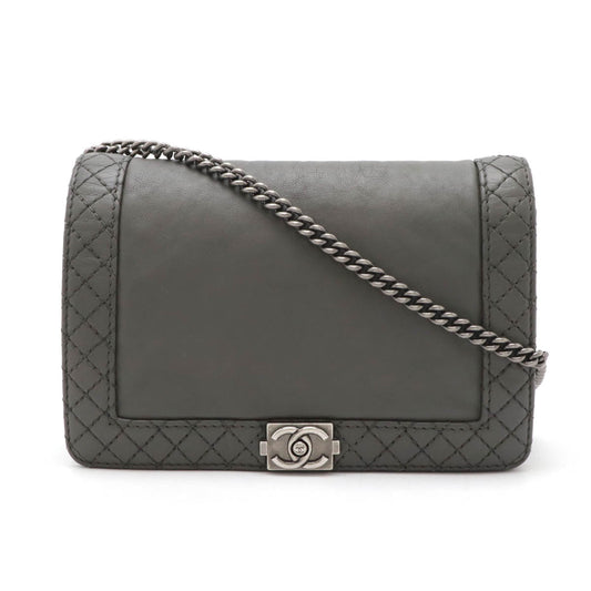 Chanel Boy Chanel Leather Shoulder Bag