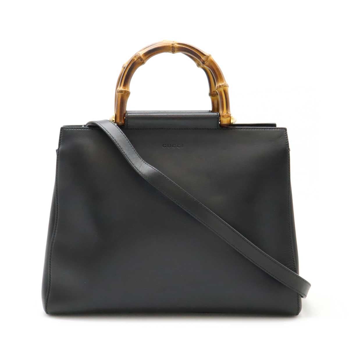 Gucci Leather Nymphaea 2way Bag 453766