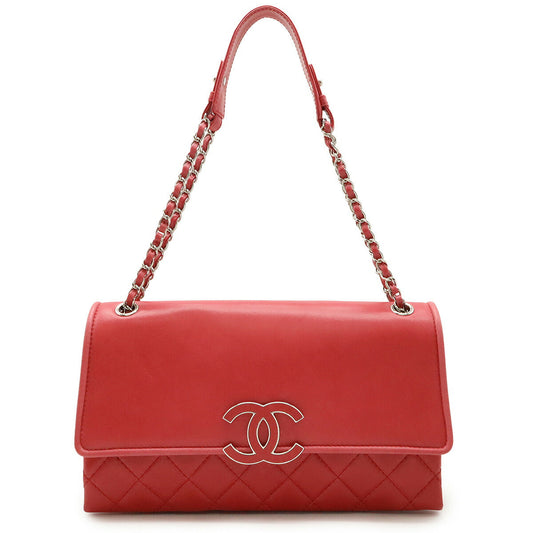 Chanel Hamptons Lambskin Shoulder Bag