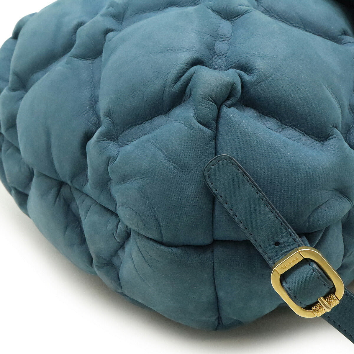 Chanel Bubble Quilt Leather Backpack