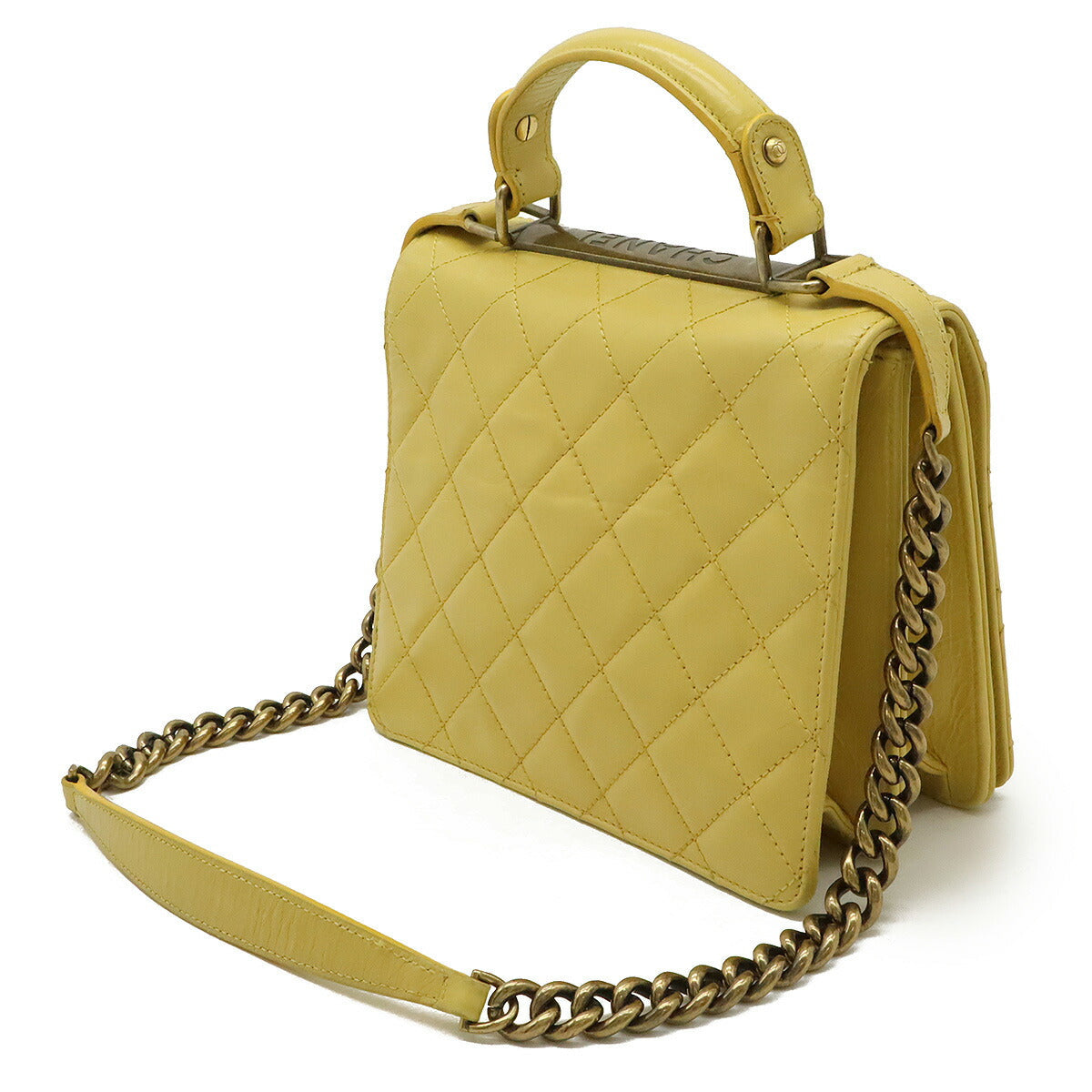 Chanel 2.55 Matelasse Leather 2way Shoulder Bag