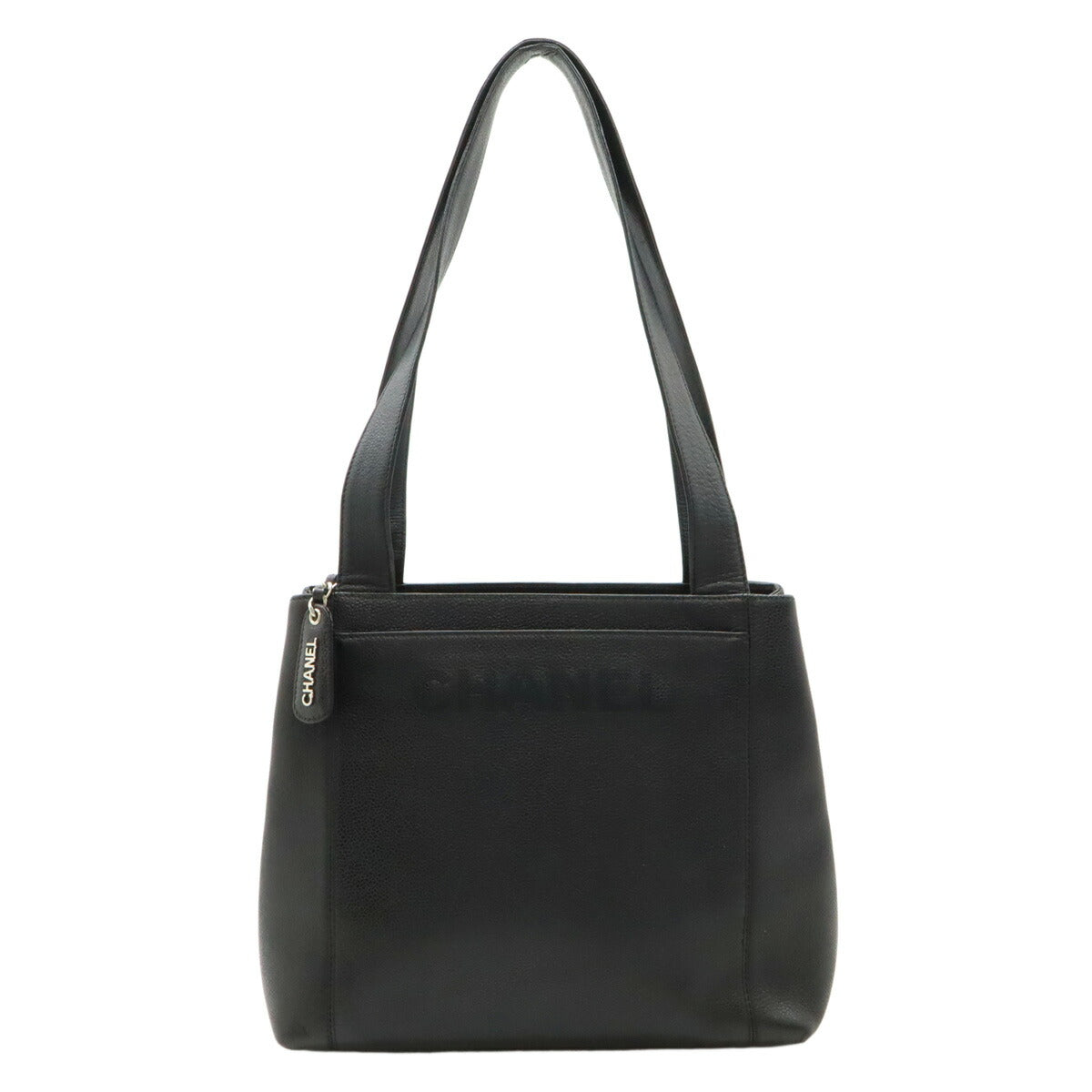 Chanel Logo Caviar Skin 2way Bag