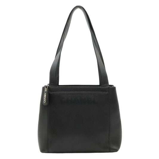 Chanel Logo Caviar Skin 2way Bag
