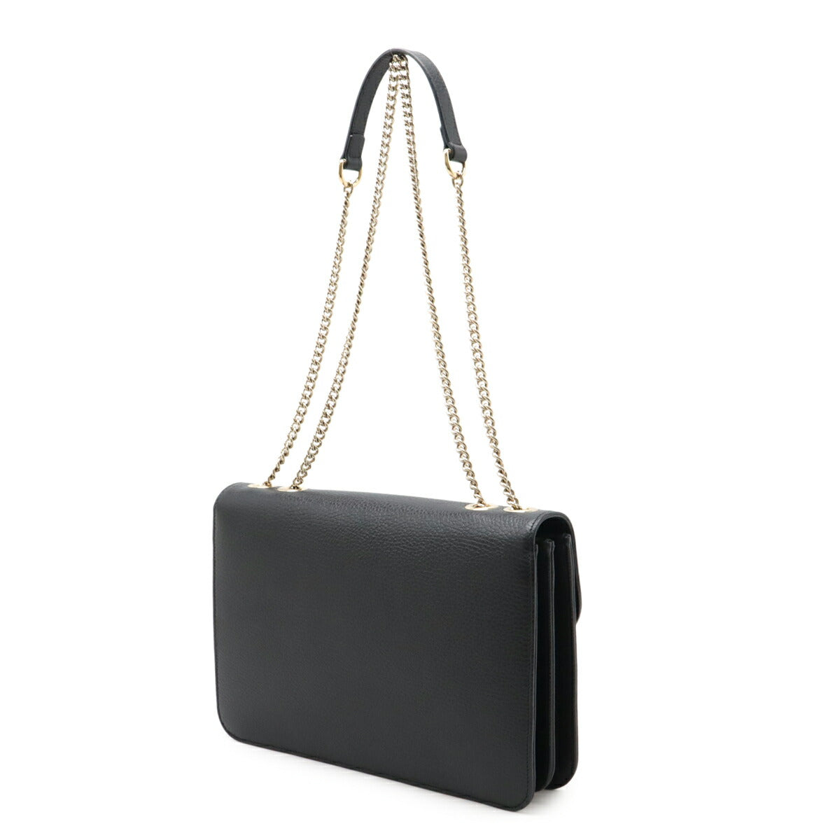 Gucci Interlocking G Leather Shoulder Bag