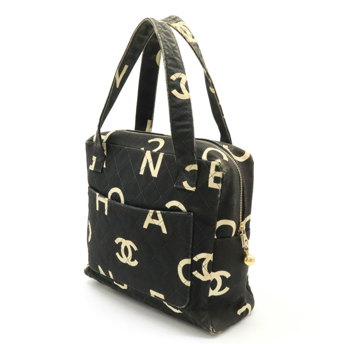 Chanel Coco Canvas Tote Bag