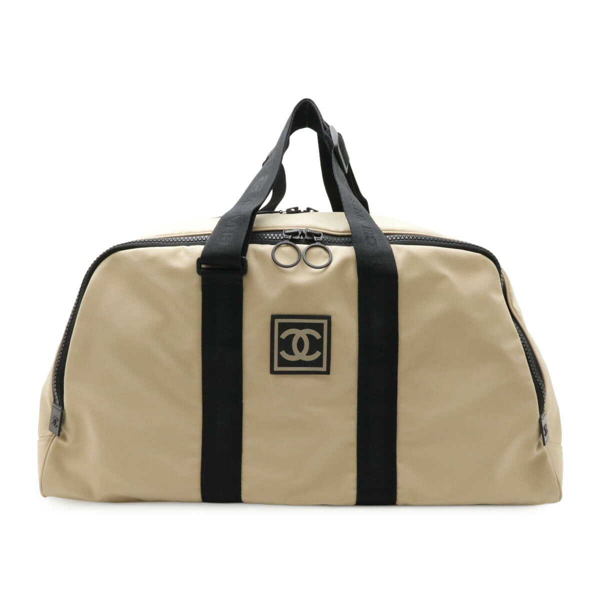 Chanel Sports Line Nylon Canvas 2way Travel Bag
