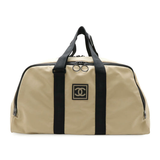 Chanel Sports Line Nylon Canvas 2way Travel Bag