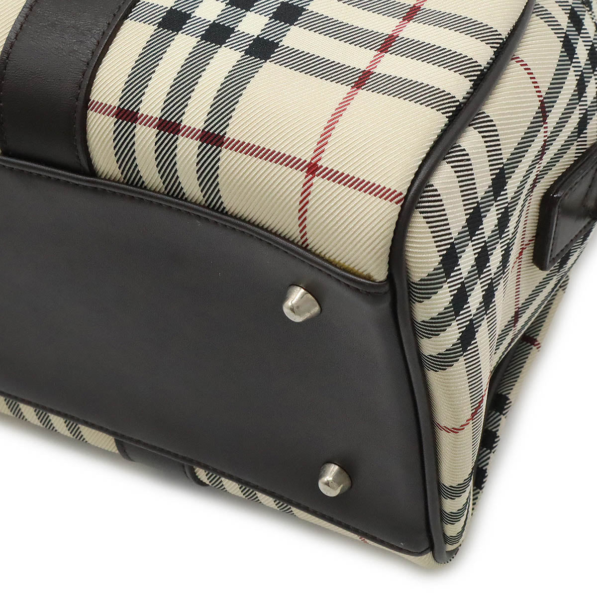 Burberry Boston Bag Nylon Canvas