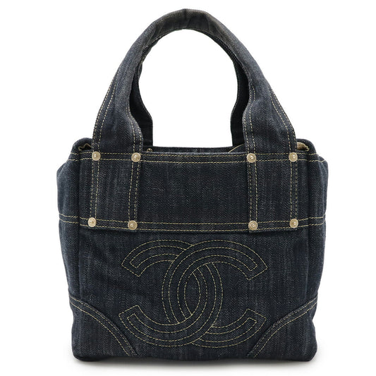Chanel Sparkling Denim Tote Bag