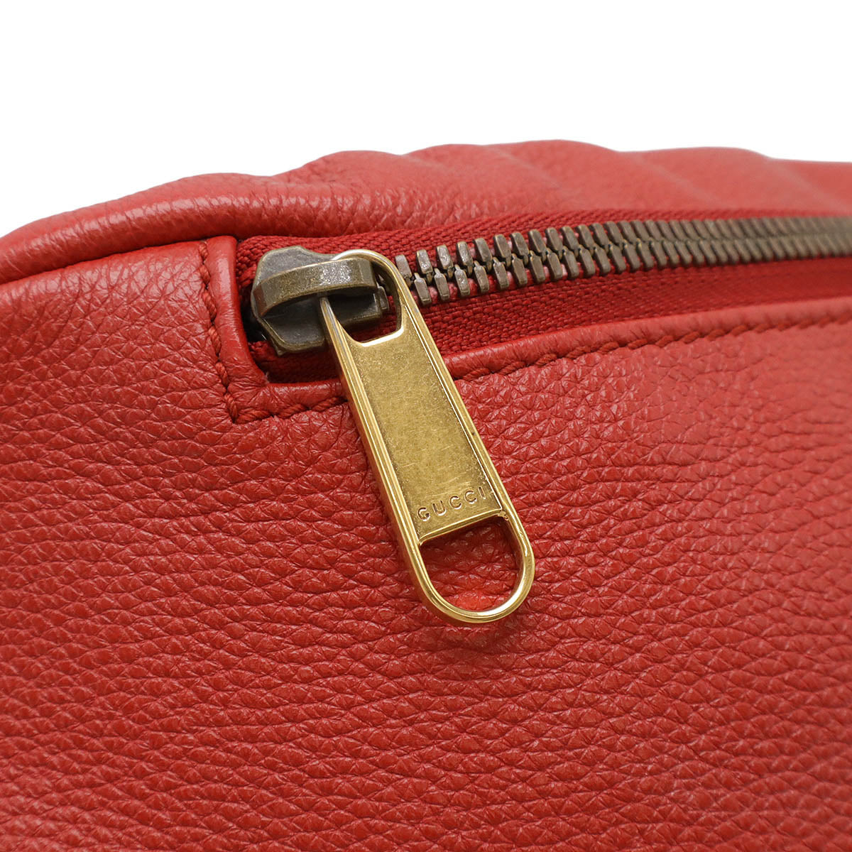 Gucci Gucci Print Leather Waist Bag