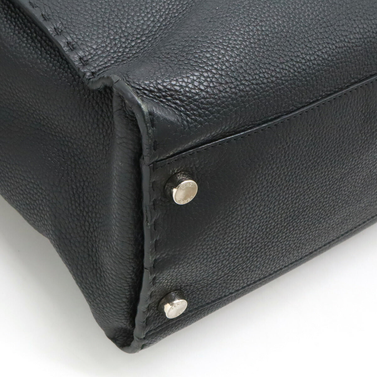 Fendi Peekaboo Sellaria Leather 2way Briefcase