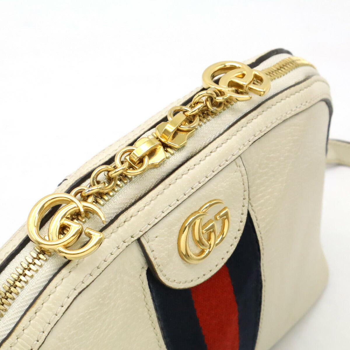 Gucci Ophidia Leather Shoulder Bag