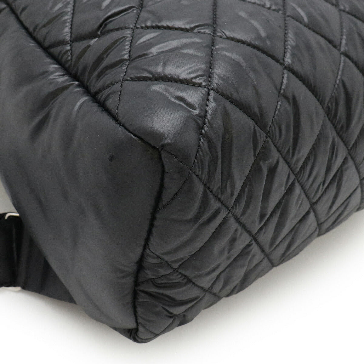 Chanel Coco Cocoon Nylon Leather Backpack