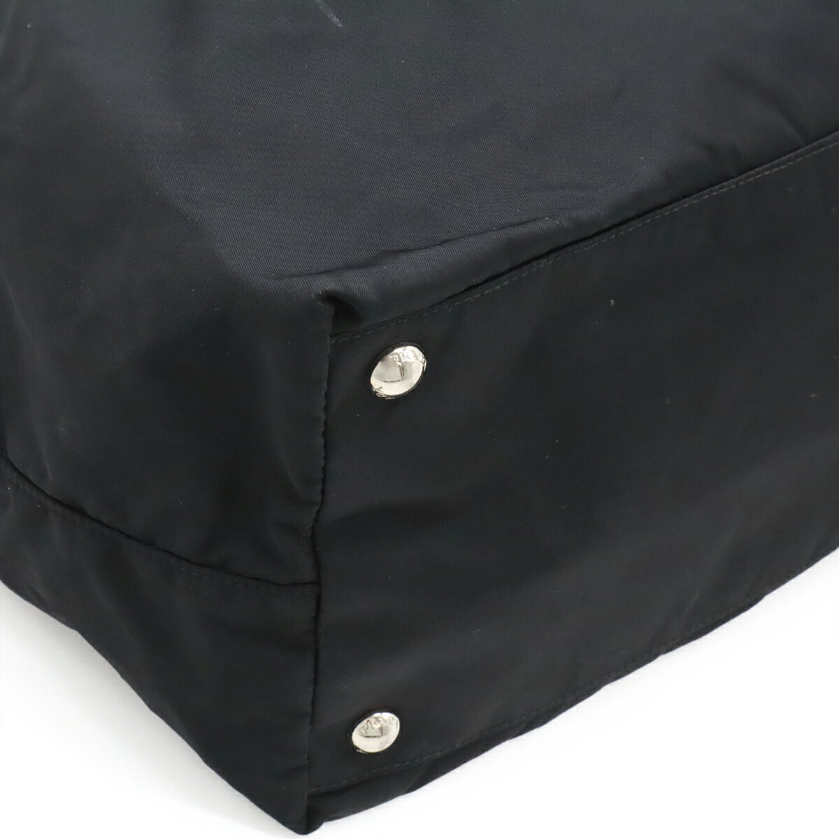 Prada BN1601 Nylon Leather Tote Bag