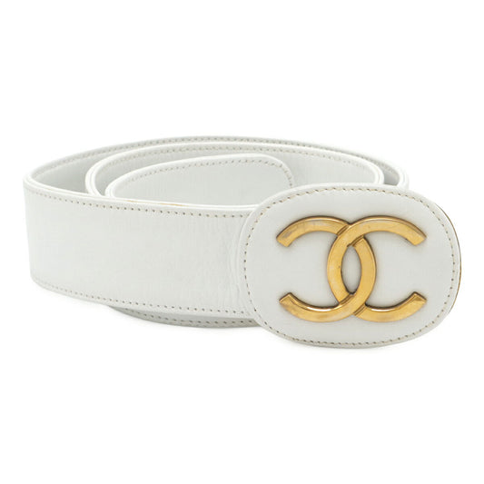 Chanel Coco Mark Leather Belt Handbag