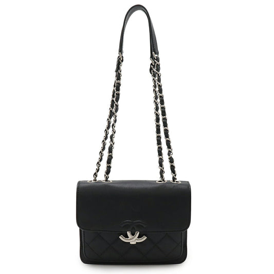 Chanel Half Coco Leather Shoulder Bag