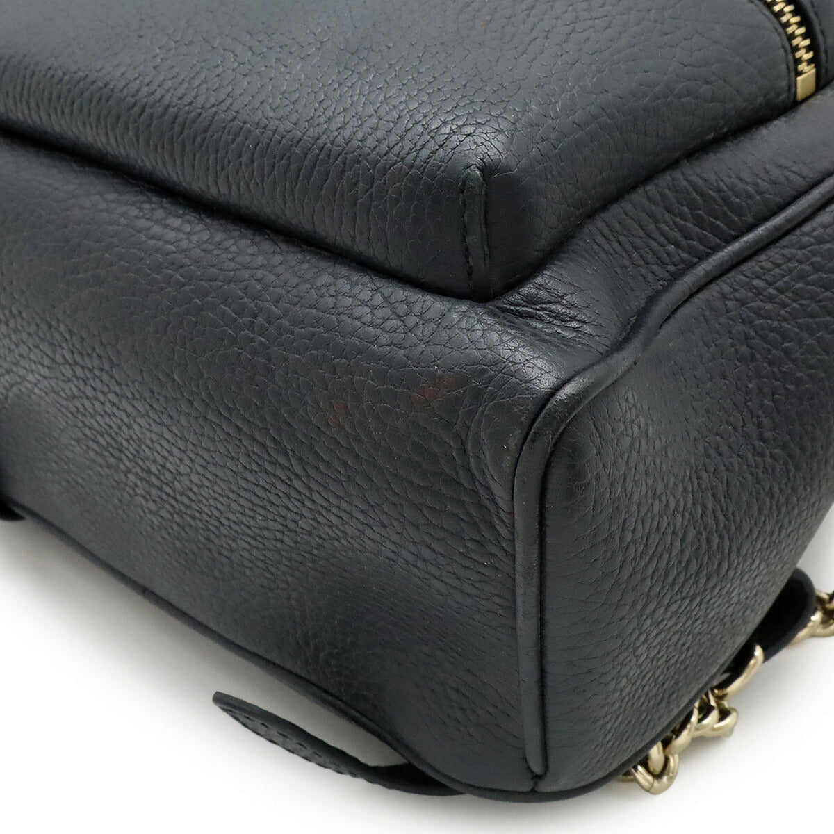 Gucci Soho Interlocking G Leather Backpack