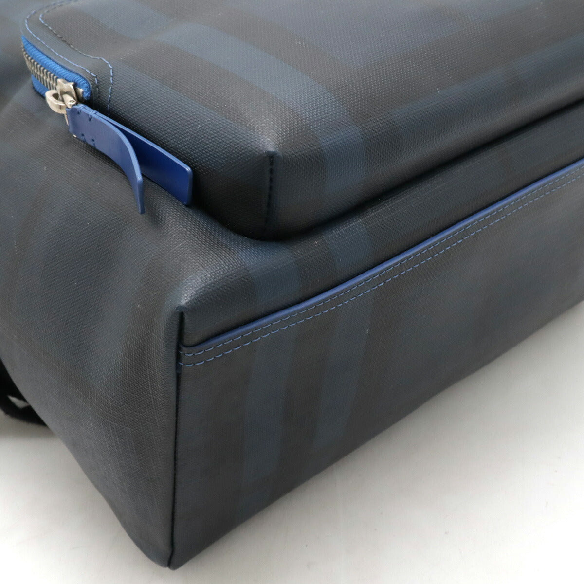 Burberry Smoked Check PVC Leather 2way Backpack