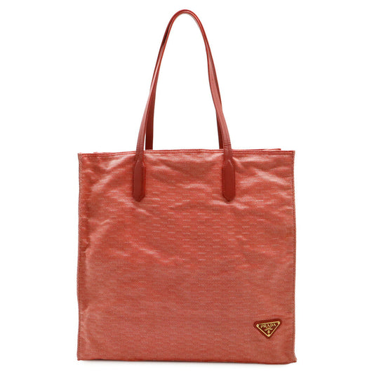 Prada TESSUTO STUOIA Canvas Leather 2way Bag