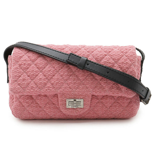 Chanel 2.55 Tweed Shoulder Bag